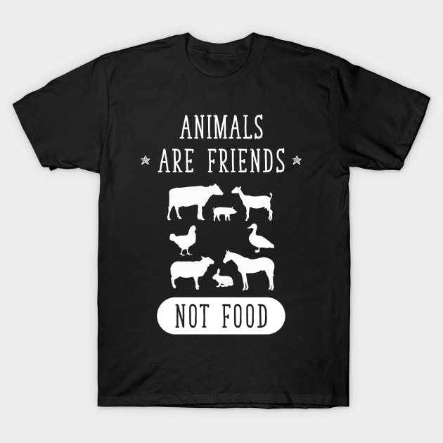 Animals are friends T-Shirt by captainmood